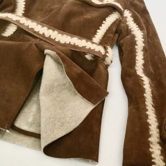 NEW European Style Genuine Italian Fontani Shearling - Made in Italy - Picture 7 of 8